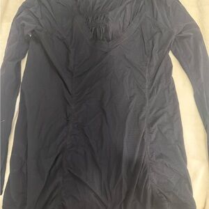 Lululemon Athletica Charcoal Long Sleeve Top